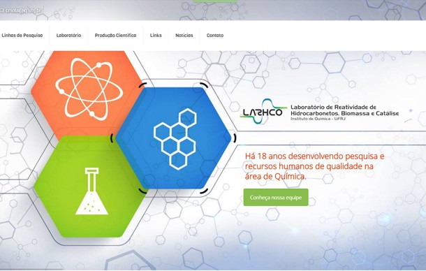 Criação de sites Lab LARHCO